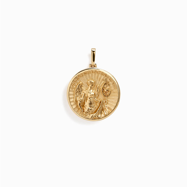 Awe inspired online goddess coin necklace