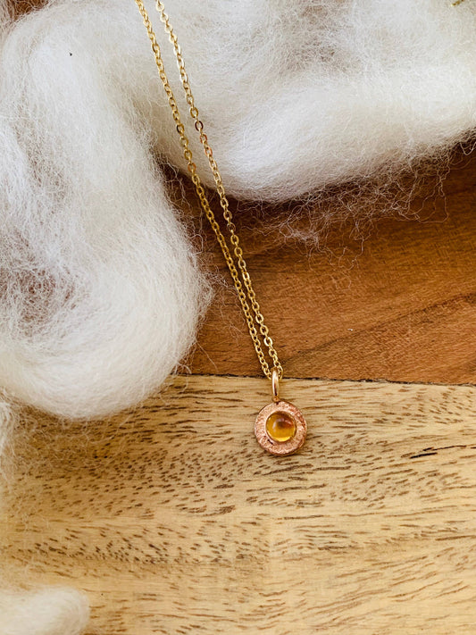 Little Gemmy Bit Necklace - 14k Gold Fill