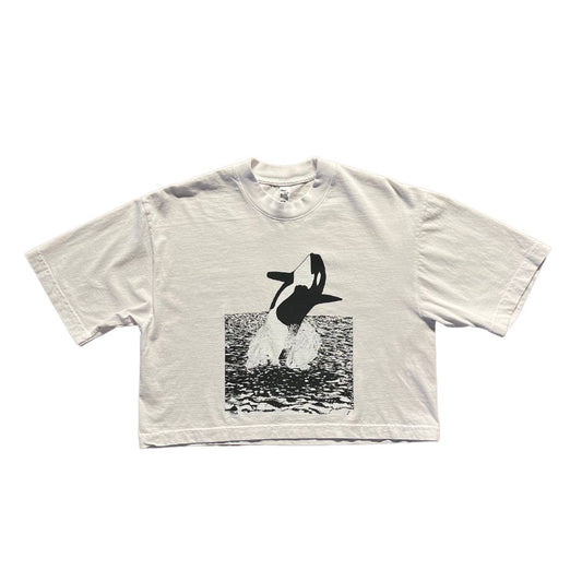 Psychic Sister Cropped Orca Tee