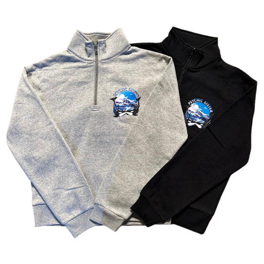 Orca Kiss Quarter Zip Fleece Sweatshirts