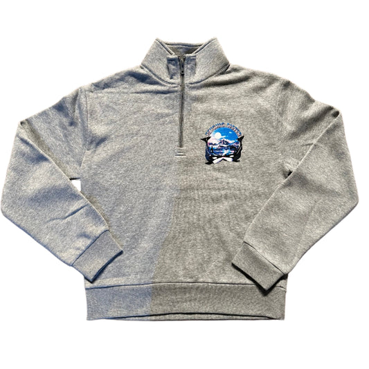 Orca Kiss Quarter Zip Fleece Sweatshirts