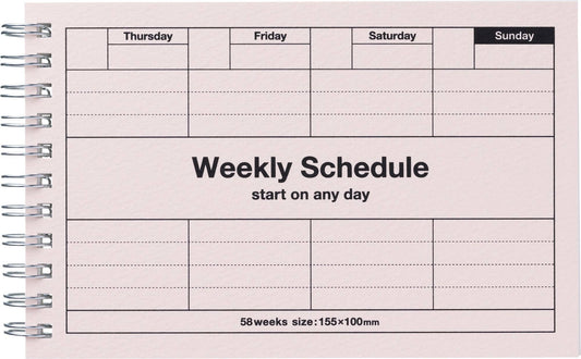 Weekly Schedule