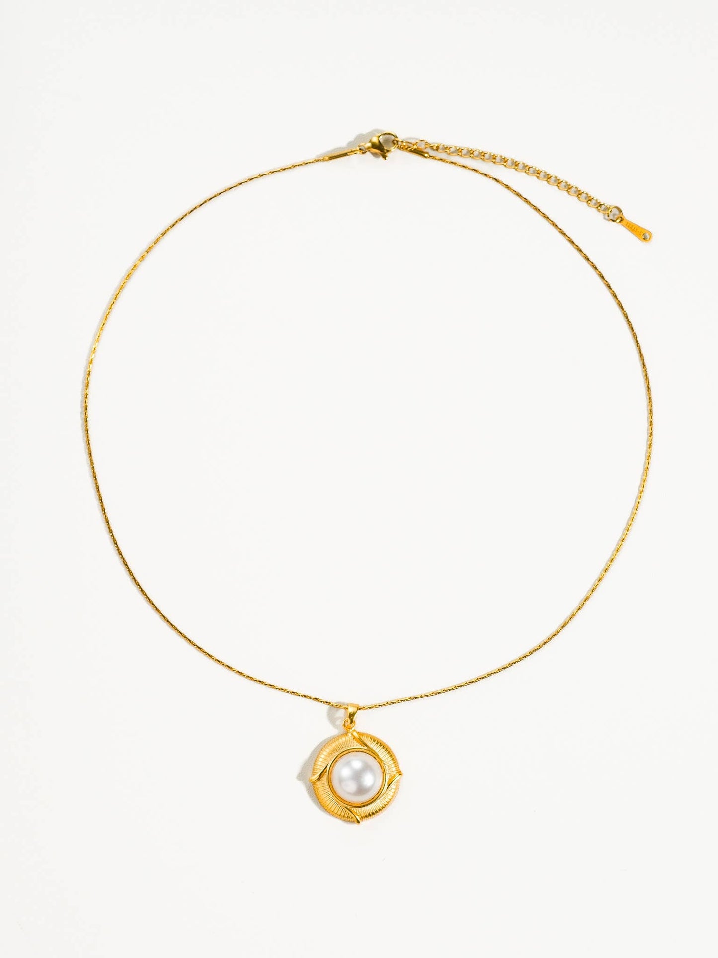 Alessia 18K Gold Bohemian Pearl Pendant