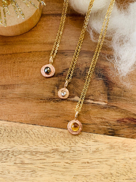 Little Gemmy Bit Necklace - 14k Gold Fill