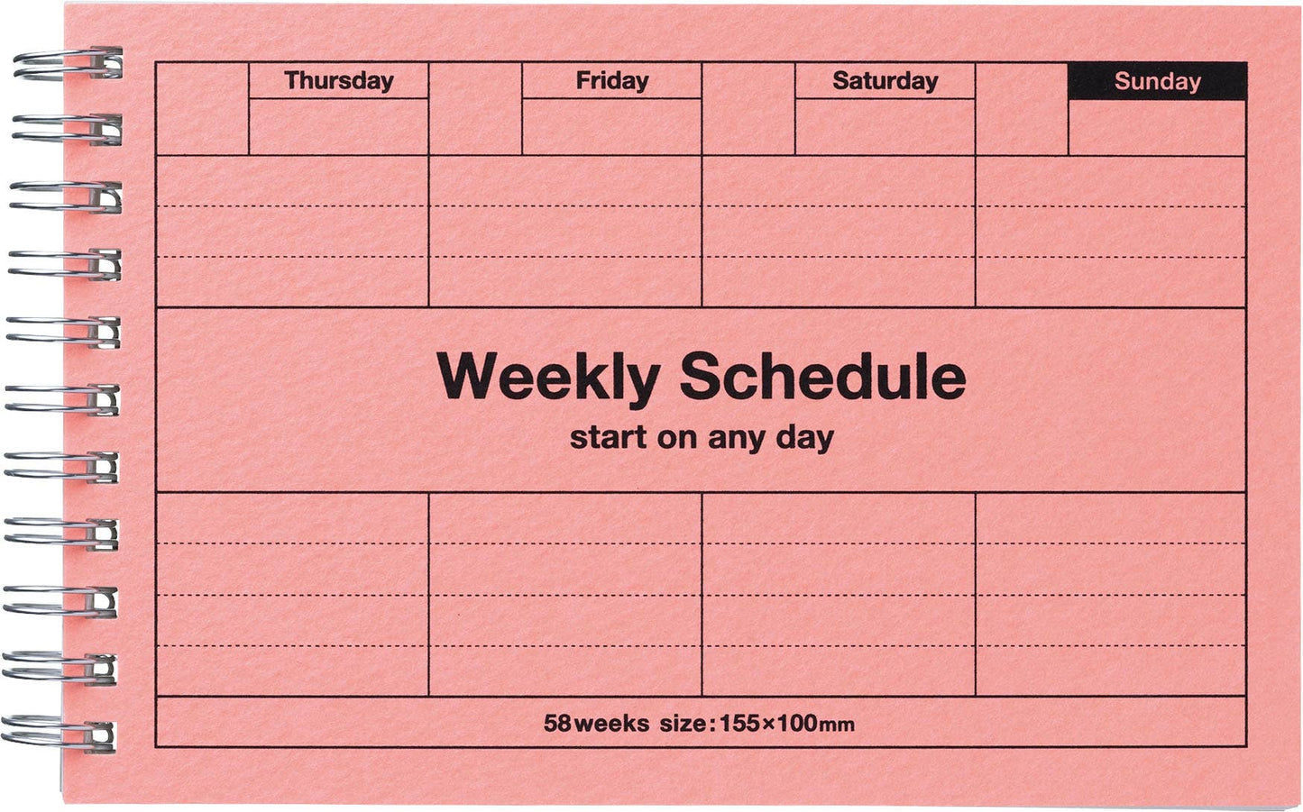 Weekly Schedule